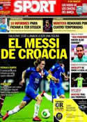 Portada diario Sport del 28 de Febrero de 2014