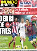 Portada Mundo Deportivo del 2 de Marzo de 2014