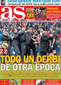 Portada diario AS del 3 de Marzo de 2014