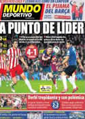 Portada Mundo Deportivo del 3 de Marzo de 2014