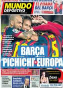 Portada Mundo Deportivo del 4 de Marzo de 2014