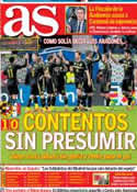 Portada diario AS del 6 de Marzo de 2014