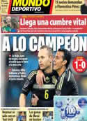 Portada Mundo Deportivo del 6 de Marzo de 2014