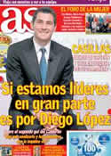 Portada diario AS del 7 de Marzo de 2014