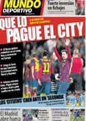 Portada Mundo Deportivo del 10 de Marzo de 2014