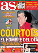 Portada diario AS del 11 de Marzo de 2014