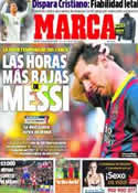 Portada diario Marca del 11 de Marzo de 2014