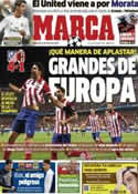 Portada diario Marca del 12 de Marzo de 2014