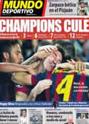 Portada Mundo Deportivo del 14 de Marzo de 2014