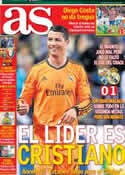 Portada diario AS del 16 de Marzo de 2014