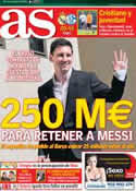 Portada diario AS del 18 de Marzo de 2014