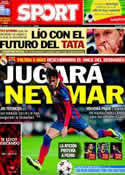 Portada diario Sport del 18 de Marzo de 2014