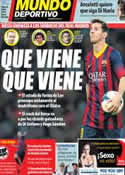 Portada Mundo Deportivo del 18 de Marzo de 2014