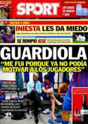 Portada diario Sport del 19 de Marzo de 2014