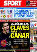 Portada diario Sport del 22 de Marzo de 2014