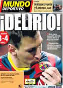 Portada Mundo Deportivo del 24 de Marzo de 2014