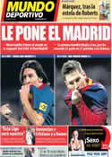 Portada Mundo Deportivo del 25 de Marzo de 2014