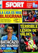 Portada diario Sport del 27 de Marzo de 2014