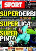 Portada diario Sport del 29 de Marzo de 2014