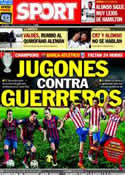 Portada diario Sport del 31 de Marzo de 2014