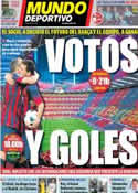 Portada Mundo Deportivo del 5 de Abril de 2014