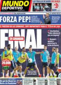 Portada Mundo Deportivo del 12 de Abril de 2014