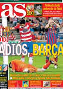 Portada diario AS del 13 de Abril de 2014