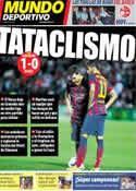 Portada Mundo Deportivo del 13 de Abril de 2014