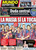 Portada Mundo Deportivo del 15 de Abril de 2014