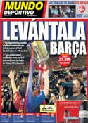 Portada Mundo Deportivo del 16 de Abril de 2014