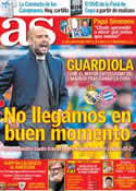 Portada diario AS del 20 de Abril de 2014