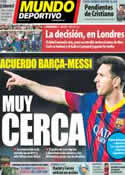 Portada Mundo Deportivo del 23 de Abril de 2014