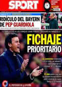 Portada diario Sport del 30 de Abril de 2014