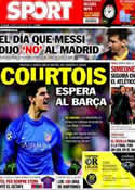 Portada diario Sport del 2 de Mayo de 2014