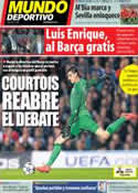 Portada Mundo Deportivo del 2 de Mayo de 2014