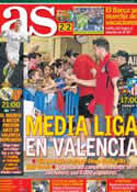 Portada diario AS del 4 de Mayo de 2014