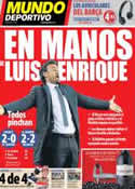 Portada Mundo Deportivo del 5 de Mayo de 2014