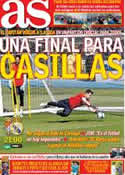 Portada diario AS del 7 de Mayo de 2014