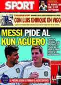 Portada diario Sport del 7 de Mayo de 2014