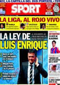 Portada diario Sport del 10 de Mayo de 2014