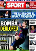 Portada diario Sport del 26 de Mayo de 2014