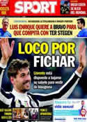 Portada diario Sport del 27 de Mayo de 2014