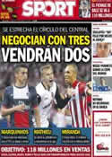 Portada diario Sport del 28 de Mayo de 2014