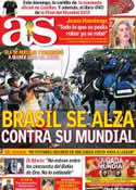 Portada diario AS del 29 de Mayo de 2014