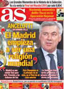 Portada diario AS del 4 de Junio de 2014