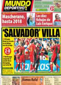 Portada Mundo Deportivo del 8 de Junio de 2014