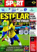 Portada diario Sport del 13 de Junio de 2014