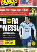 Portada Mundo Deportivo del 15 de Junio de 2014