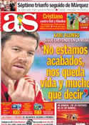 Portada diario AS del 16 de Junio de 2014