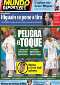 Portada Mundo Deportivo del 16 de Junio de 2014